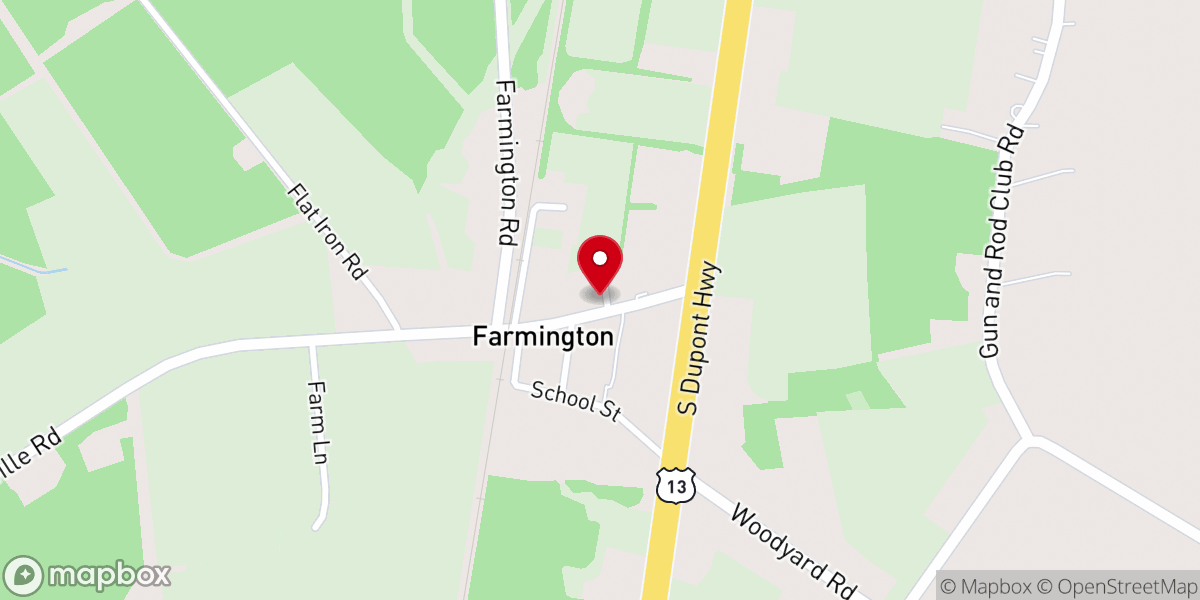 Map showing location of Fresh Fire Worship Center