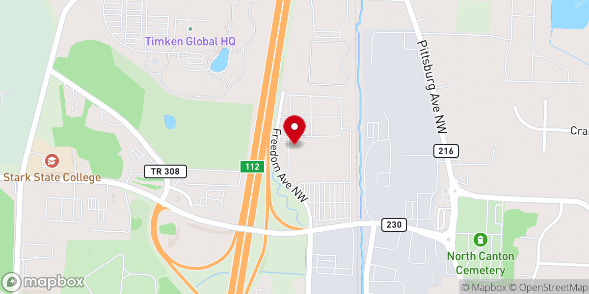 Map showing location of Faith Family Church