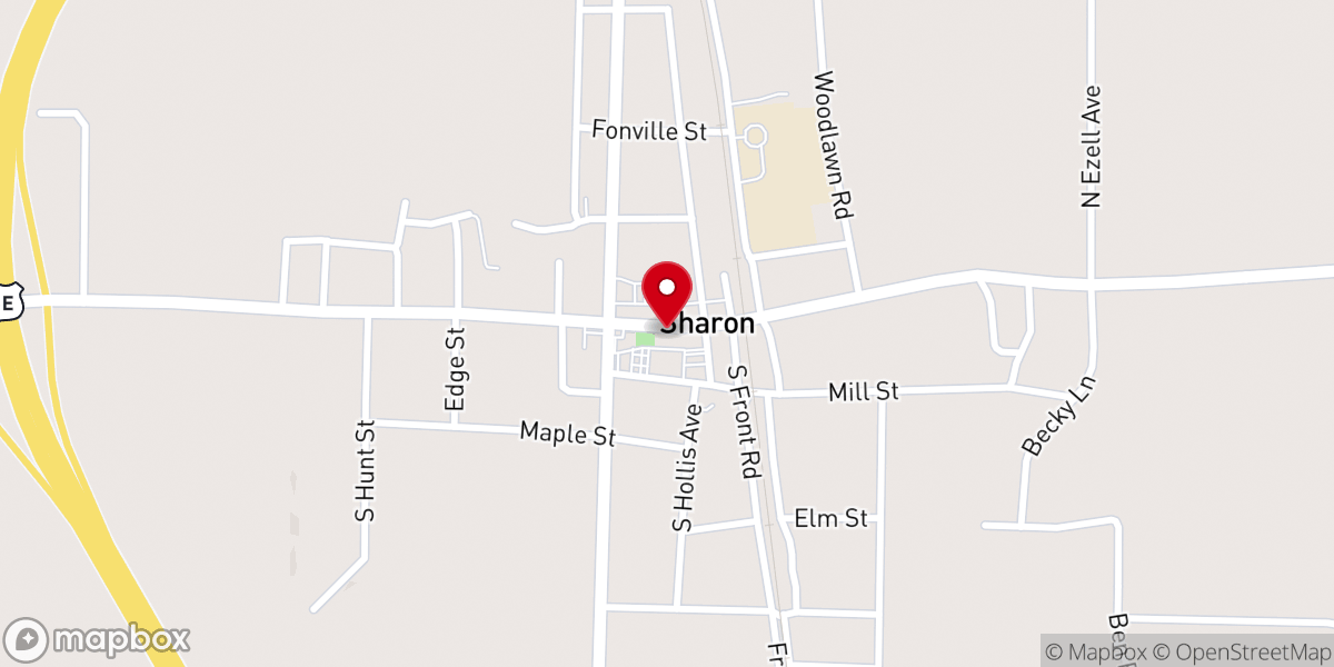 Map showing location of Bible Baptist Publications