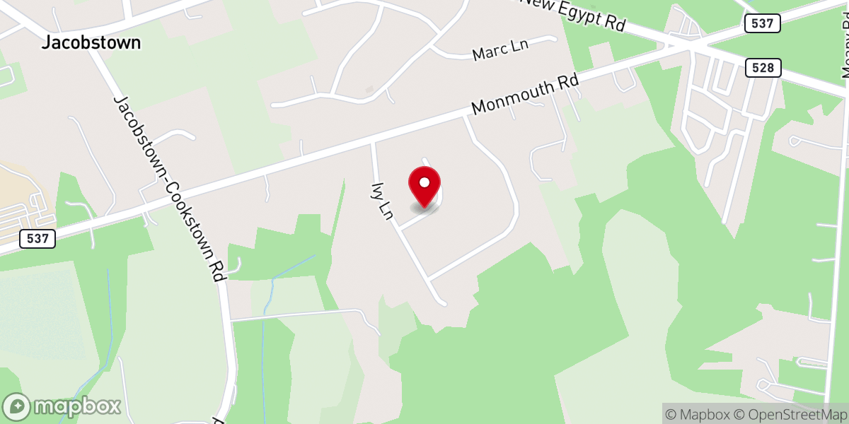 Map showing location of Word of Life Christian Center