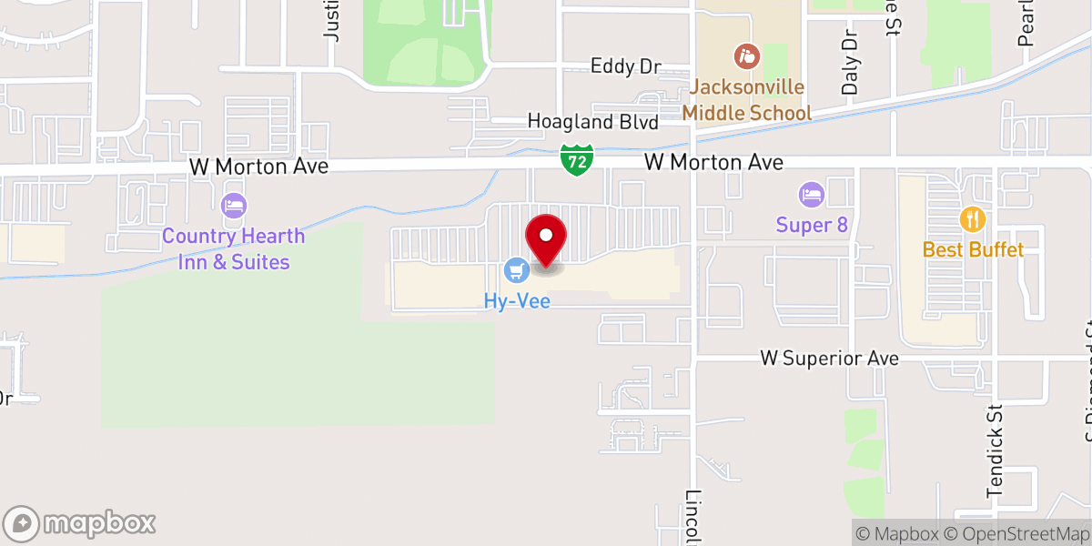 Map showing location of Anytime Fitness