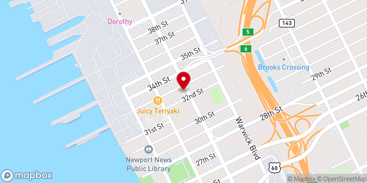 Map showing location of Saint Vincent De Paul Catholic Church