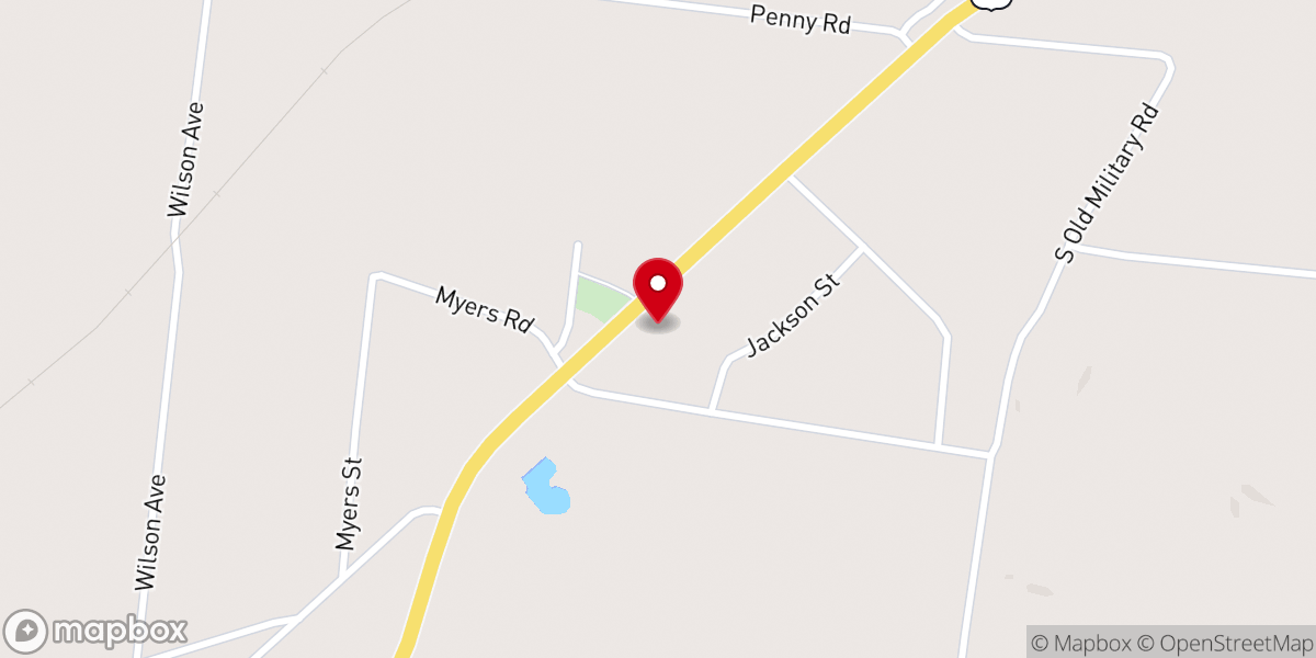 Map showing location of Saint Joseph First Baptist Church
