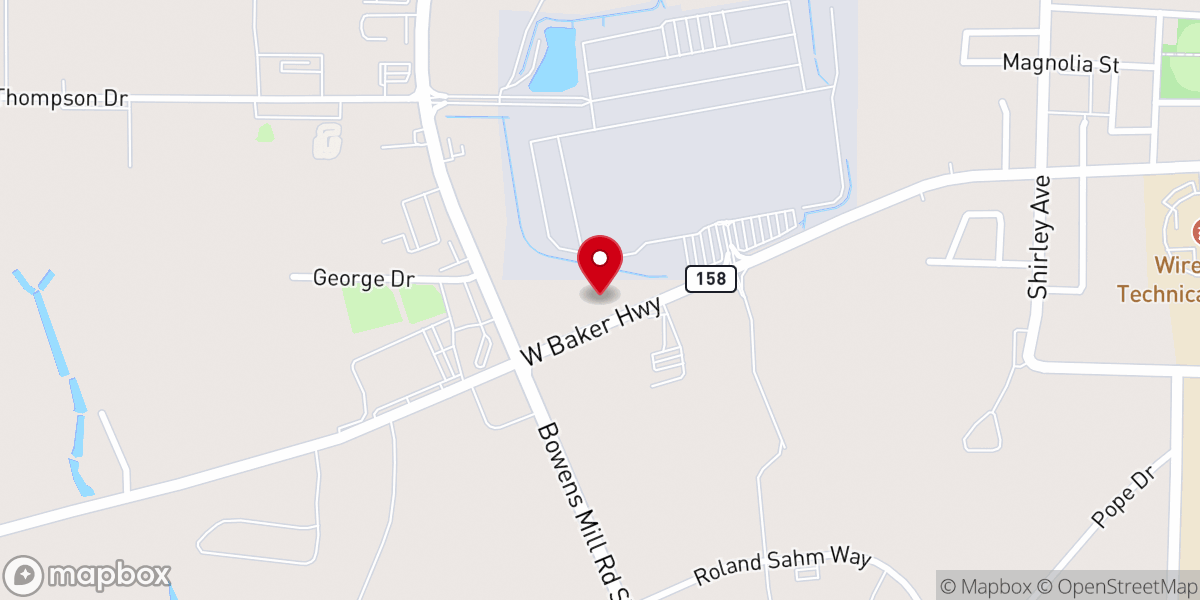 Map showing location of Revive Church Douglas