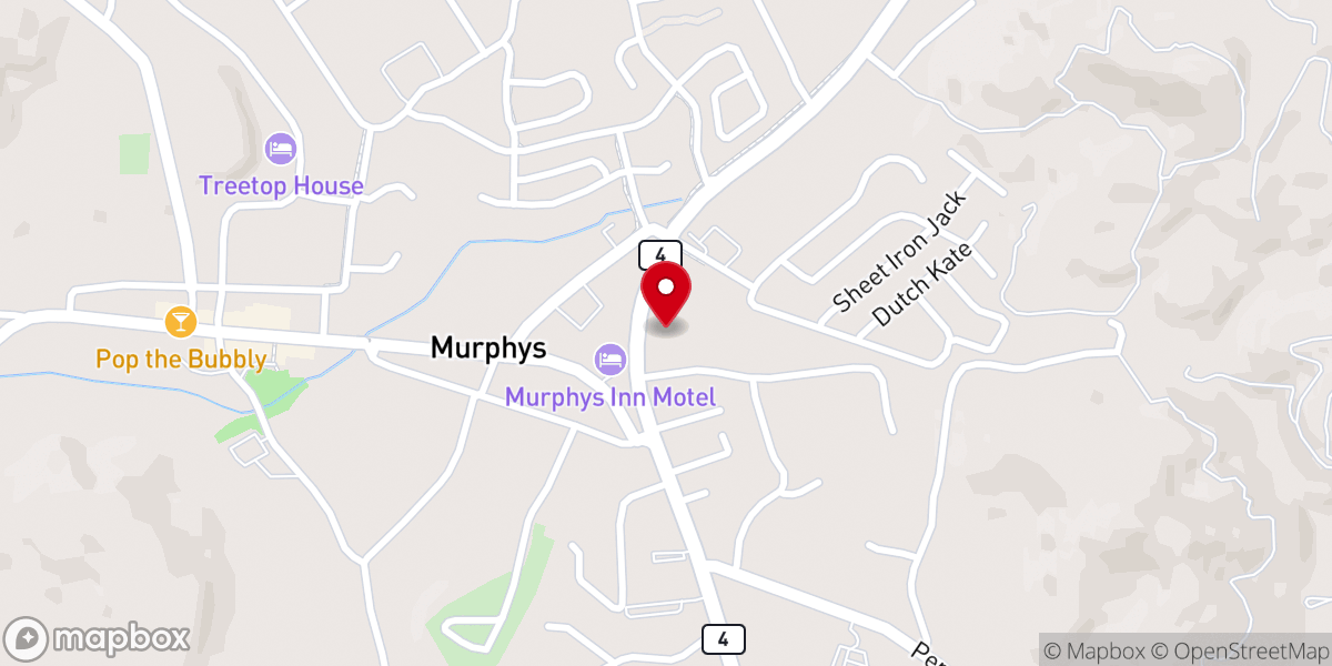 Map showing location of Faith Lutheran Church