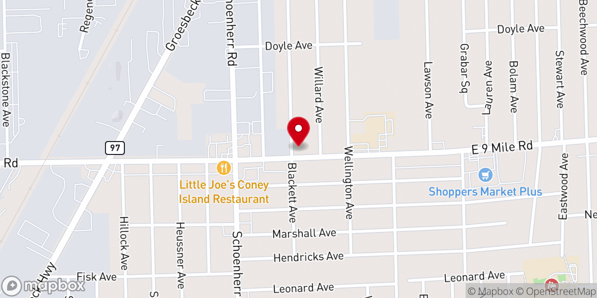 Map showing location of St. Marys Malankara Syrian Orthodox Church