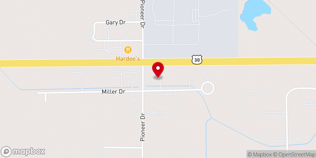 Map showing location of Sunrise House of Pancakes