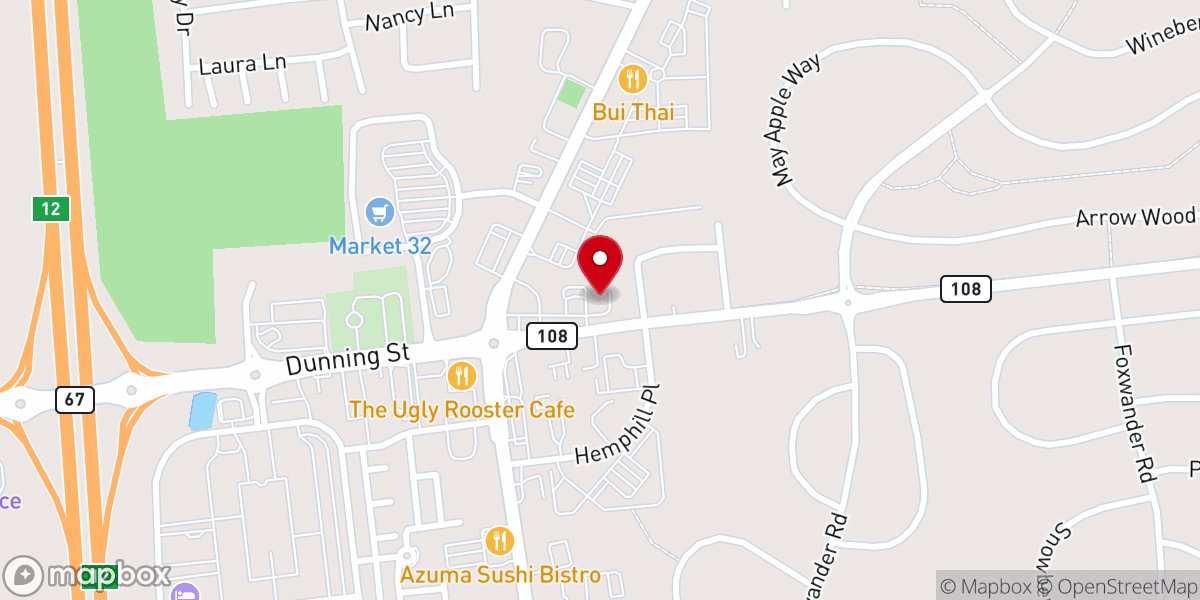 Map showing location of Malta Presbyterian Church