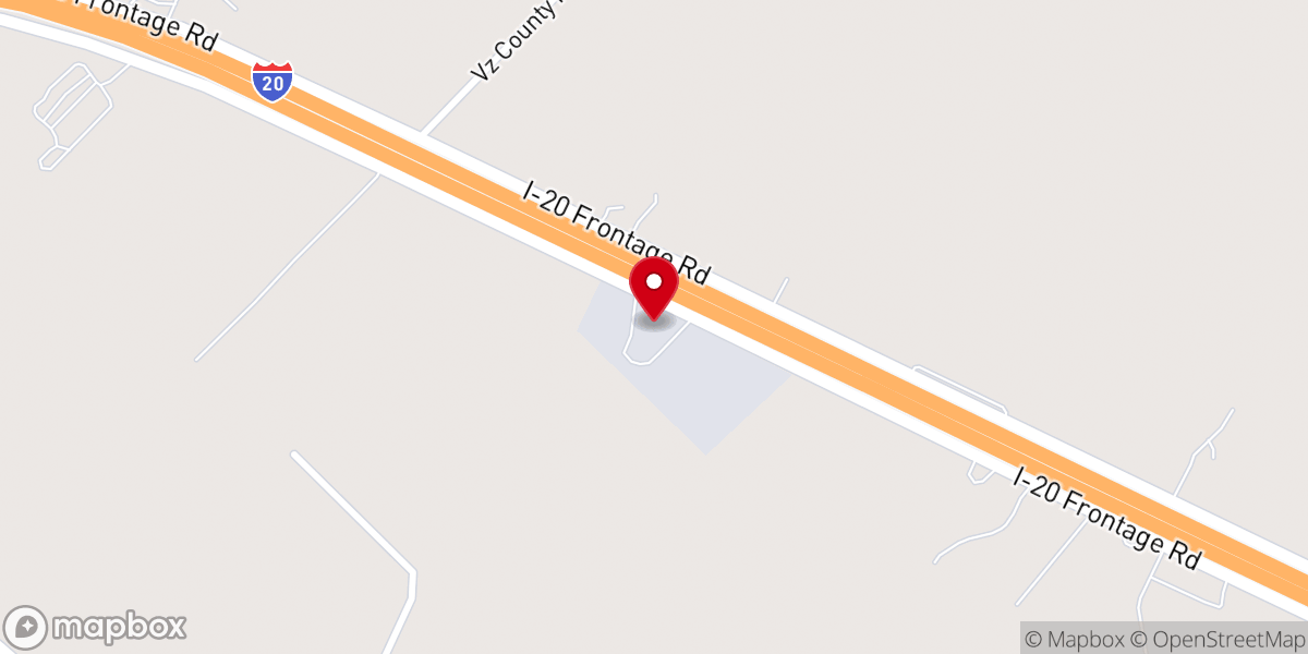 Map showing location of Fuller's Towing & Recovery Services