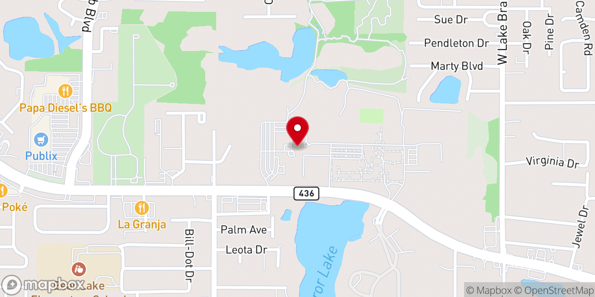 Map showing location of Barbara McCoy Children's Center