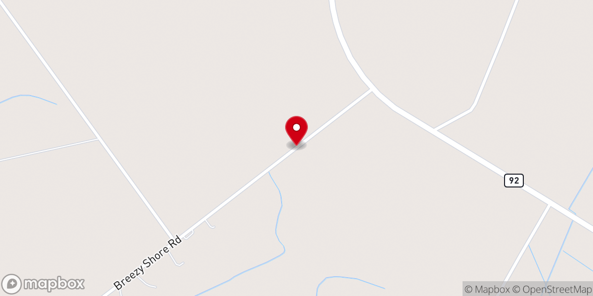Map showing location of Bath United Methodist Church Prsng