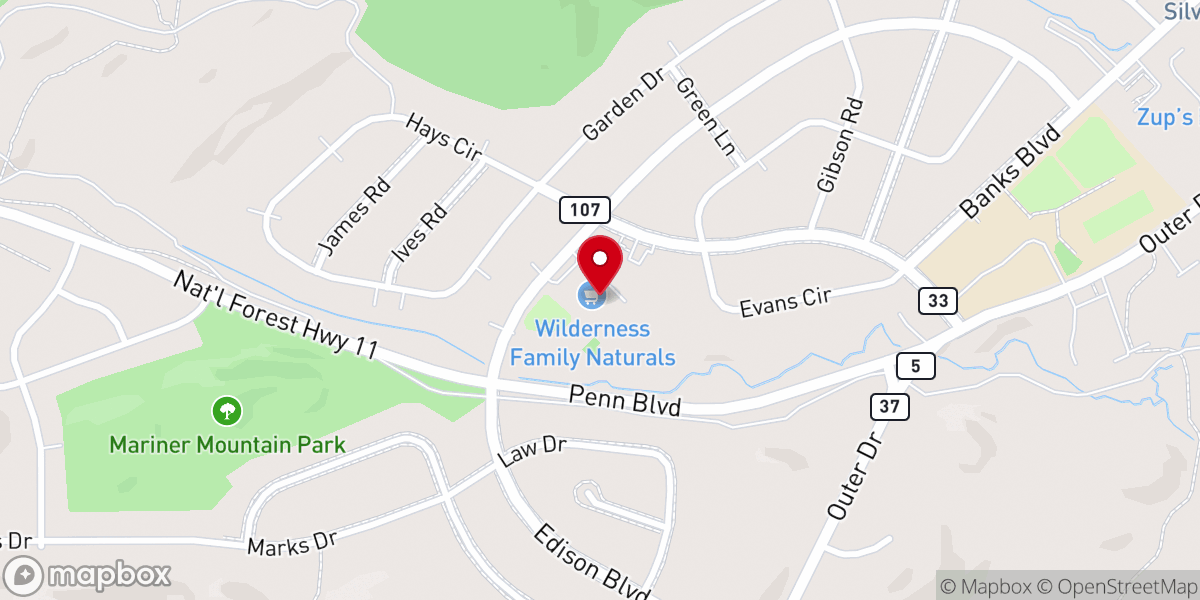Map showing location of Bay Area Vineyard Church