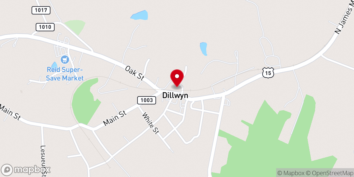 Map showing location of Cowan S G