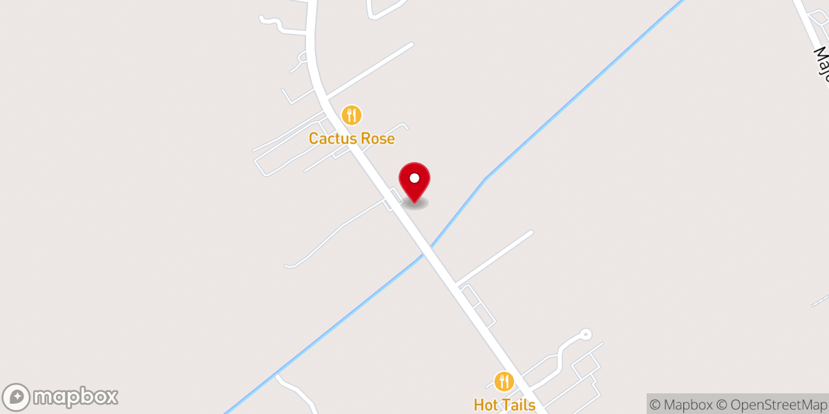Map showing location of Southern Chicks Cafe & Daiquiris