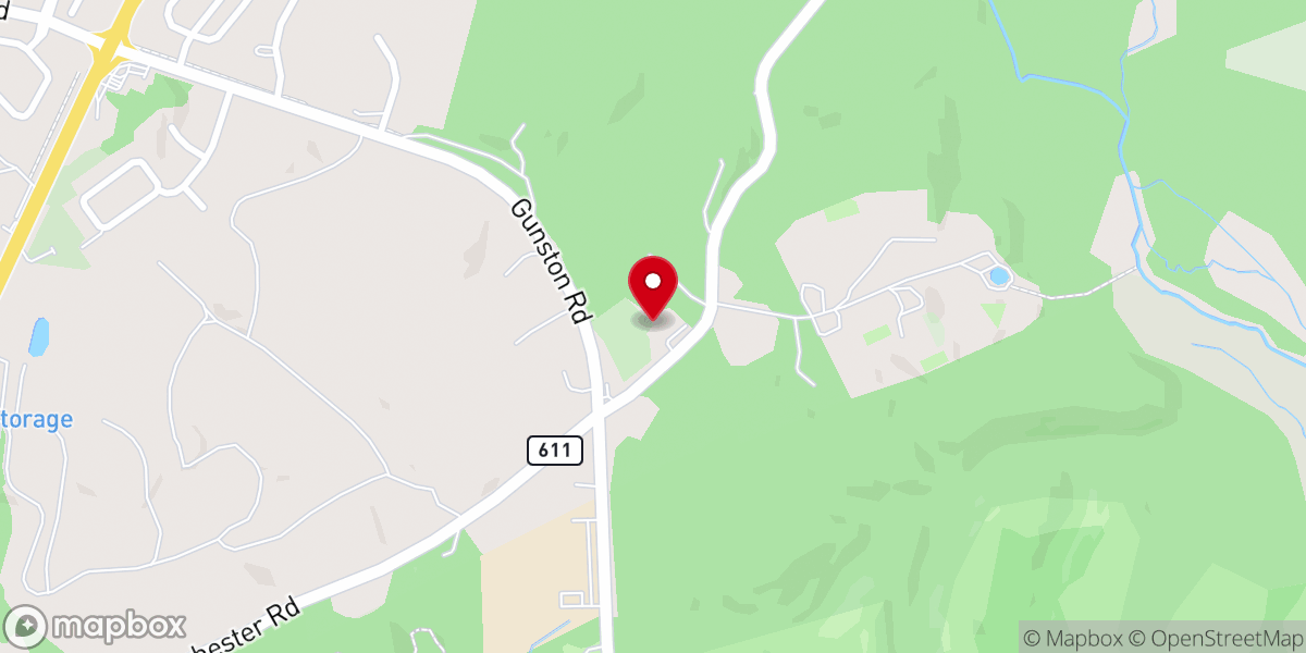 Map showing location of Cranford United Methodist Church