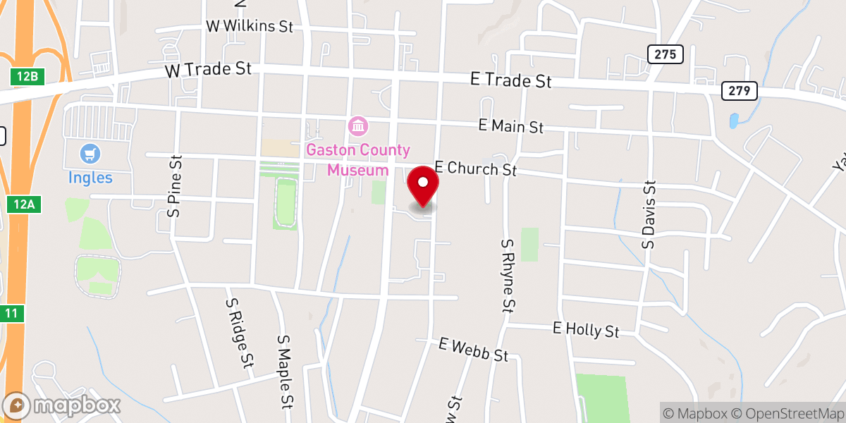 Map showing location of Waypoint Dallas Wesleyan Church