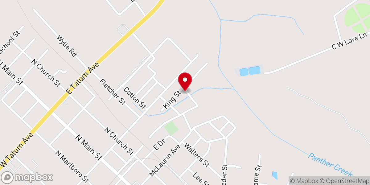 Map showing location of Emmanuel Church