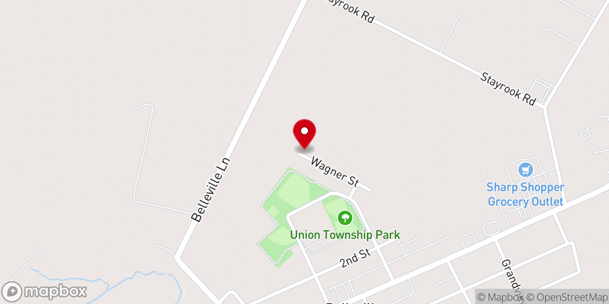 Map showing location of Big Valley Brethren In Christ