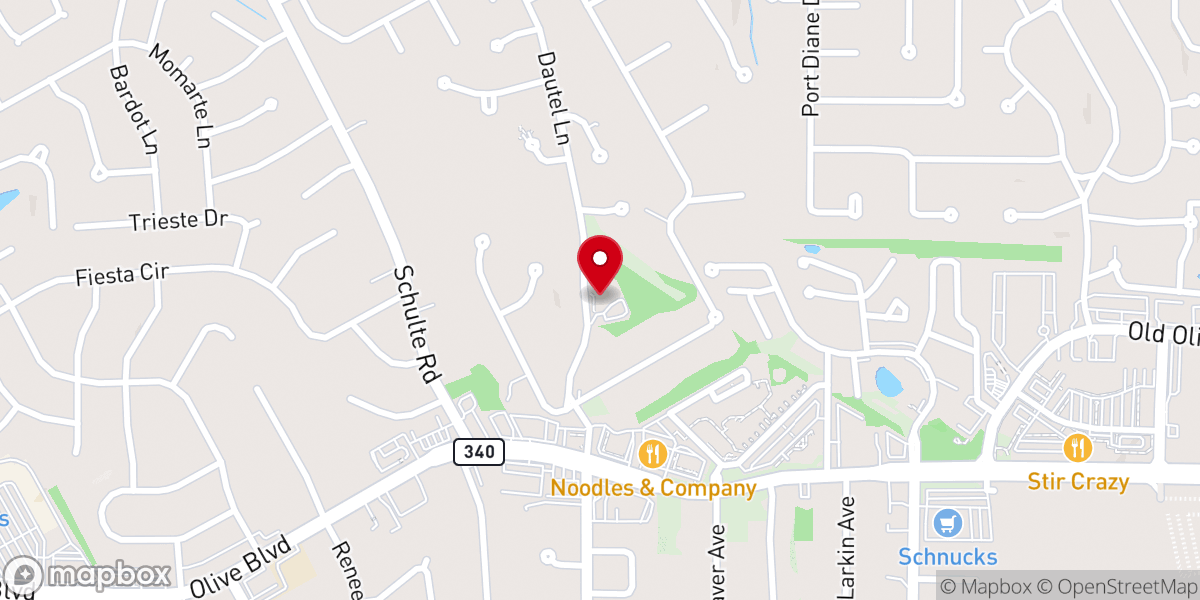 Map showing location of Church of the Open Word