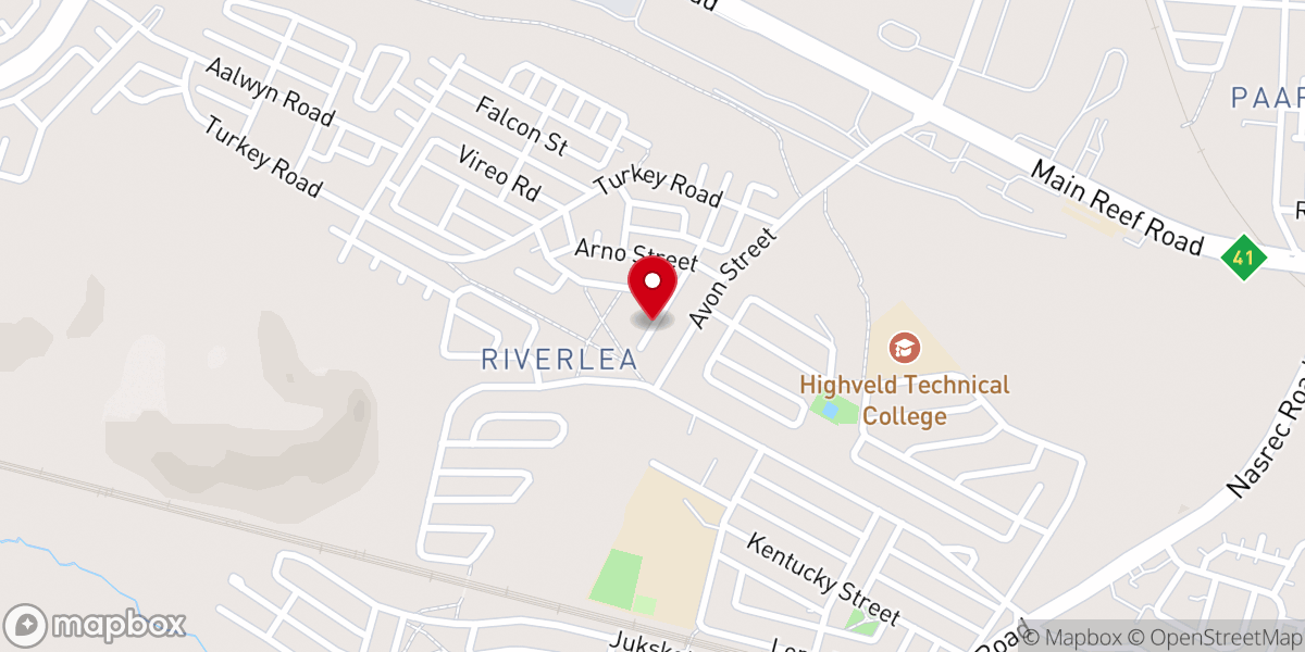 Map showing location of St. John The Baptist Anglican Church