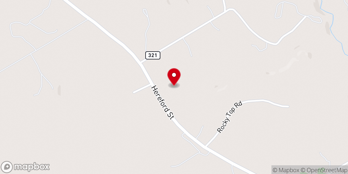 Map showing location of Glen Rose Christian Co-op