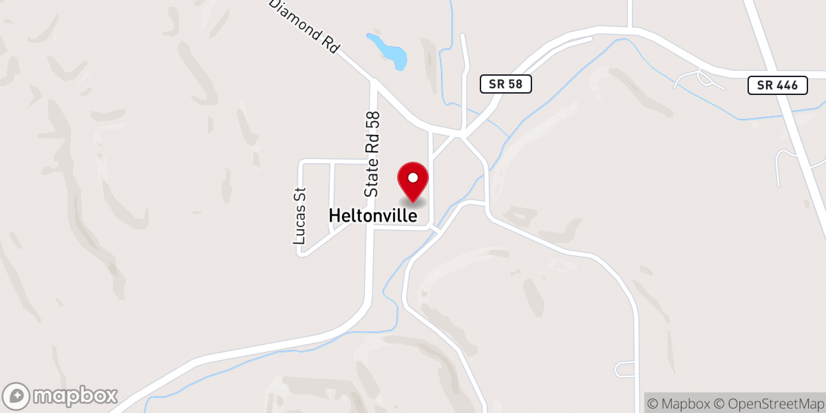 Map showing location of Turning Point Church of the Nazarene