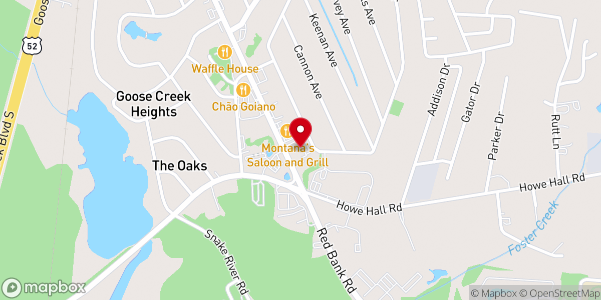 Map showing location of Nexus Pointe Church