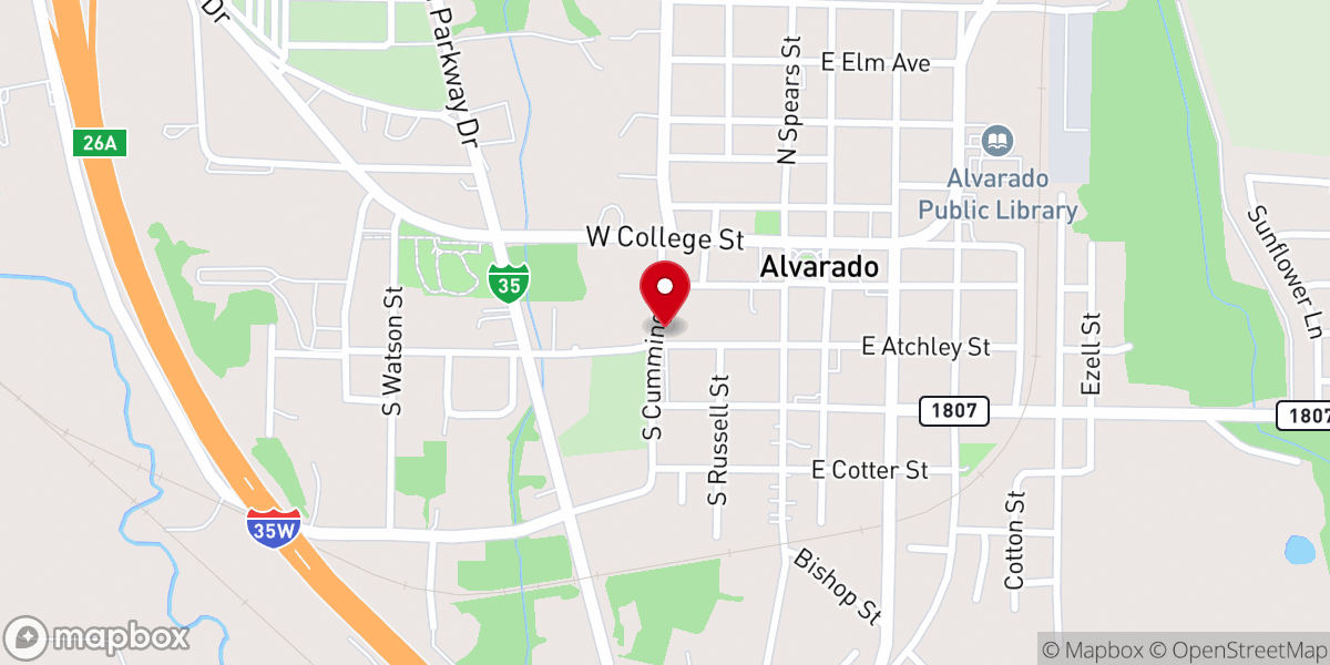 Map showing location of A Change For Christ
