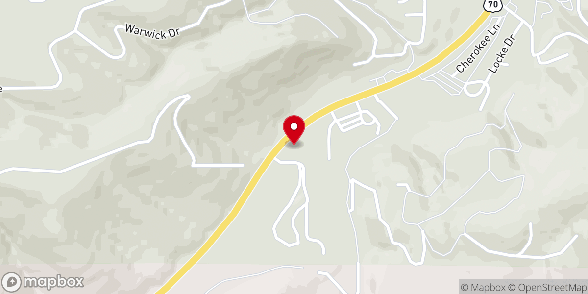 Map showing location of J - J Country Church