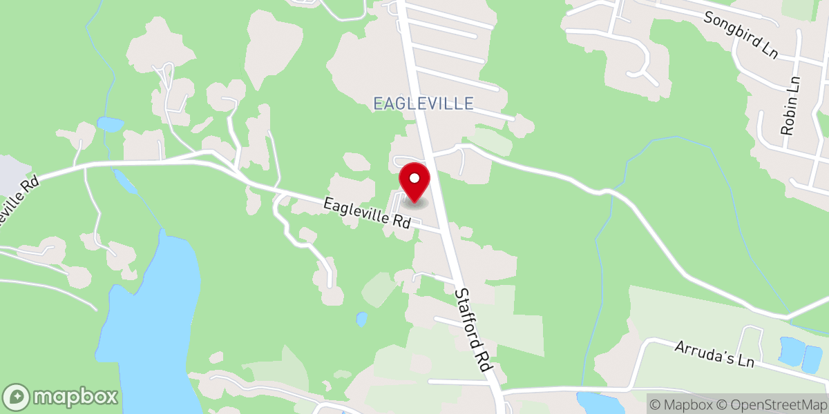 Map showing location of St Theresa Catholic Church