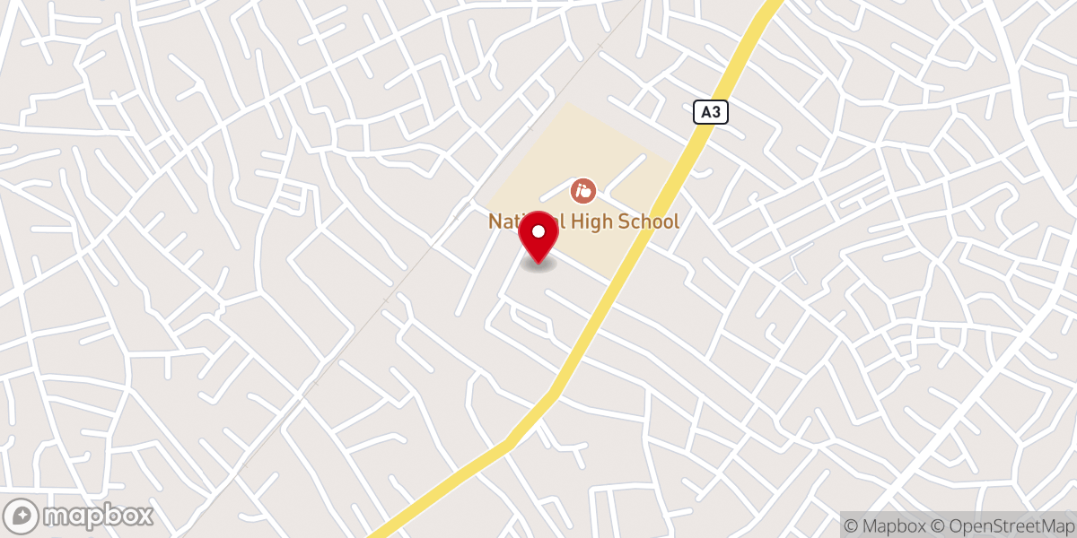 Map showing location of Living Faith Church, Obohia