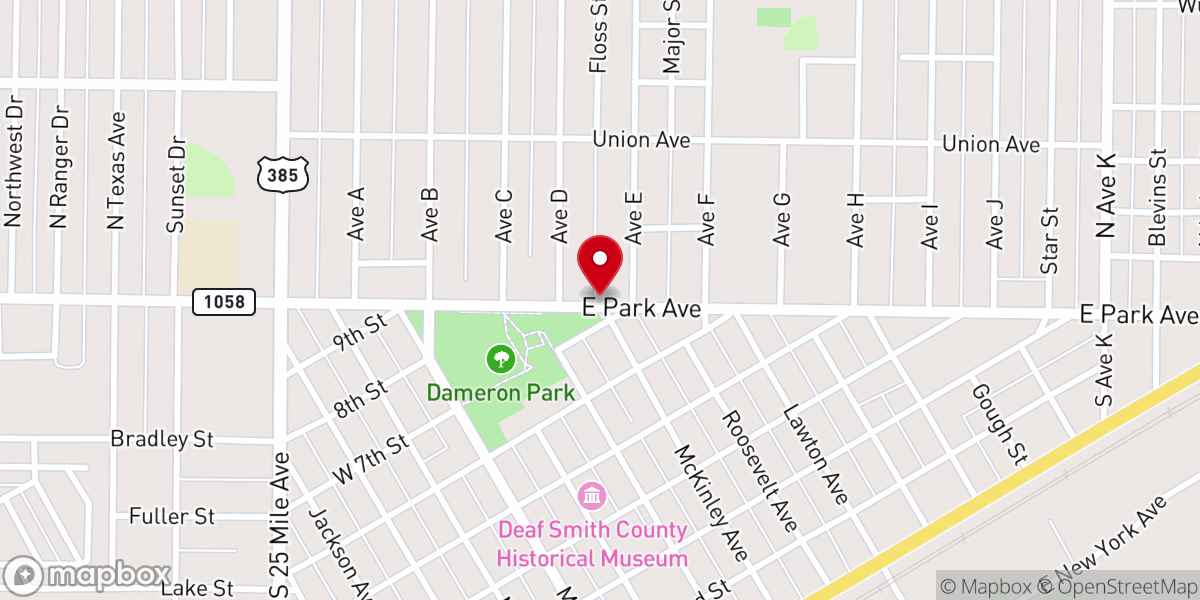 Map showing location of The Door