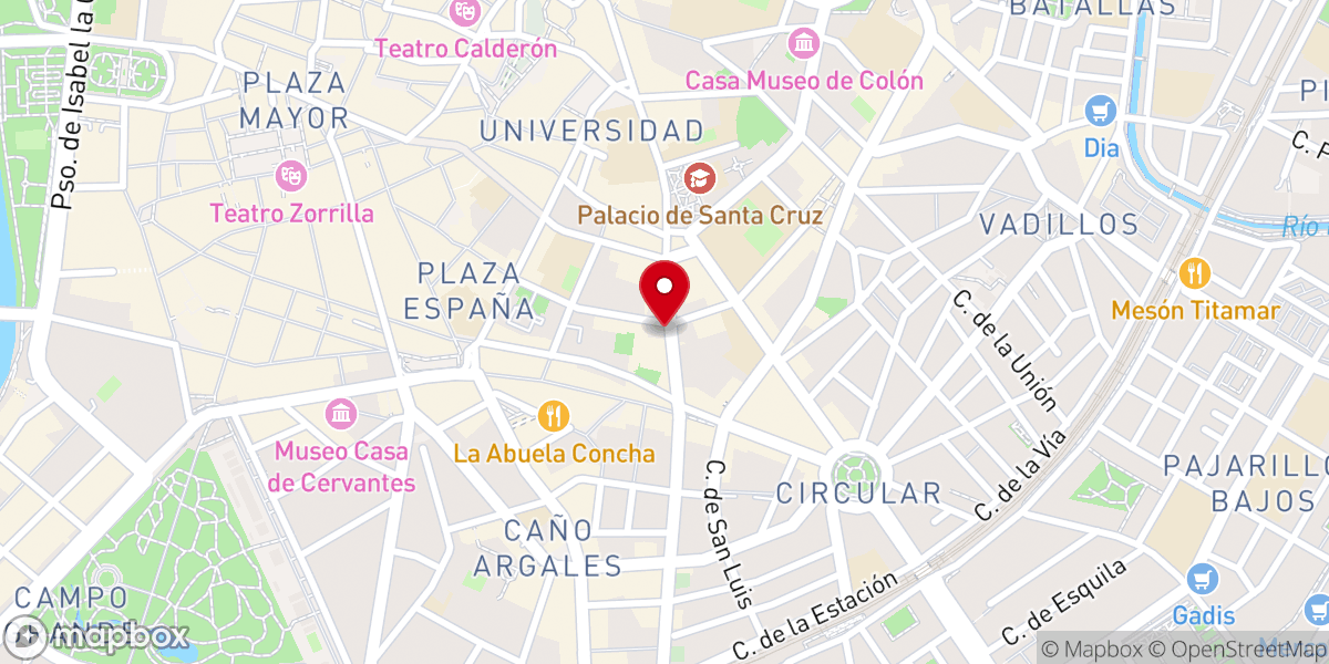 Map showing location of Basílica-Santuario de la Gran Promesa