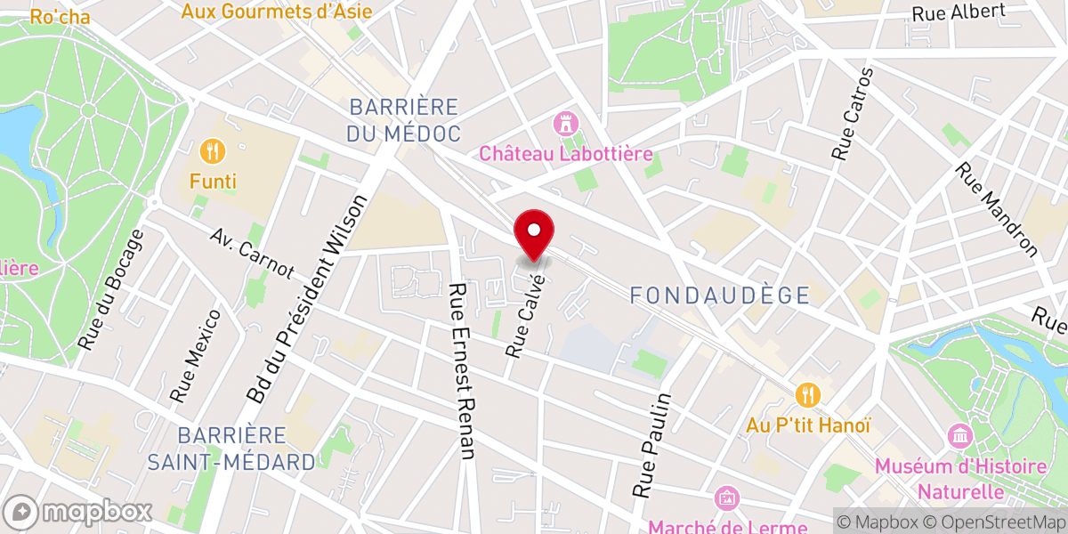 Map showing location of Paroisse St Ferdinand