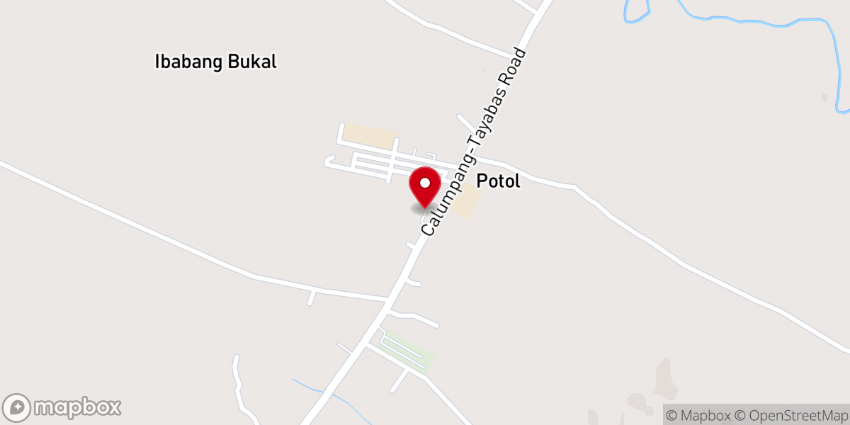 Map showing location of Our Mother of Perpetual Help Parish Church - Ibabang Bukal, Tayabas City, Quezon (Diocese of Lucena)