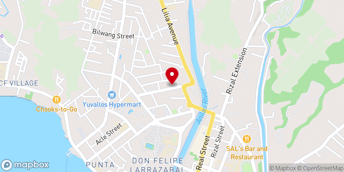Map showing location of The Disciplers