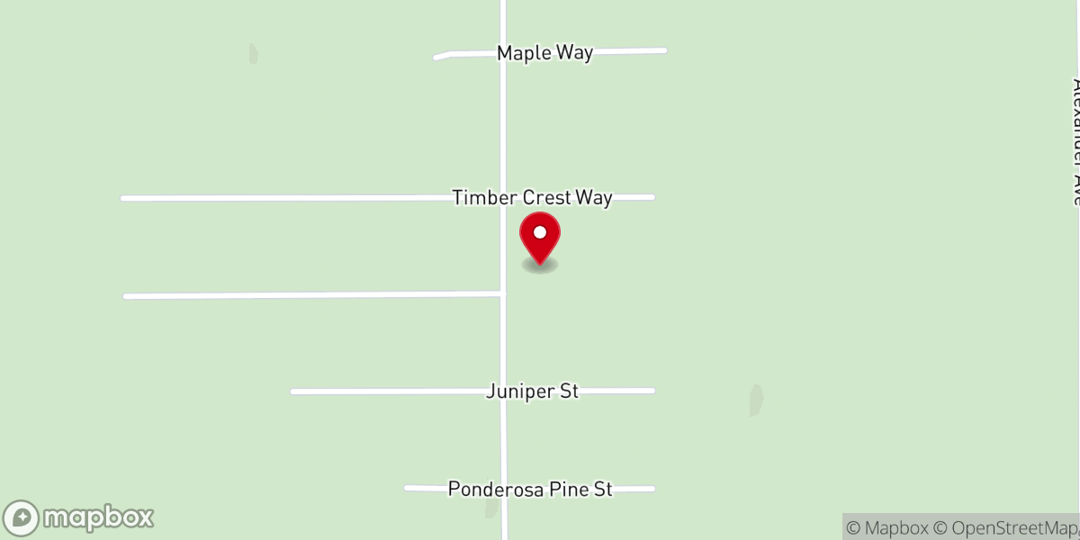 Map showing location of Pioche Cedars