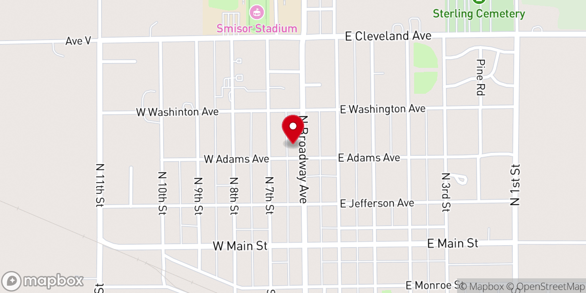 Map showing location of Lil Cub Childcare
