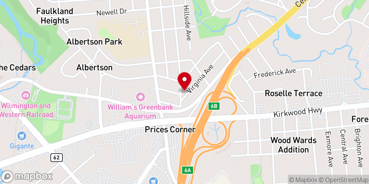 Map showing location of Community Fellowship Church