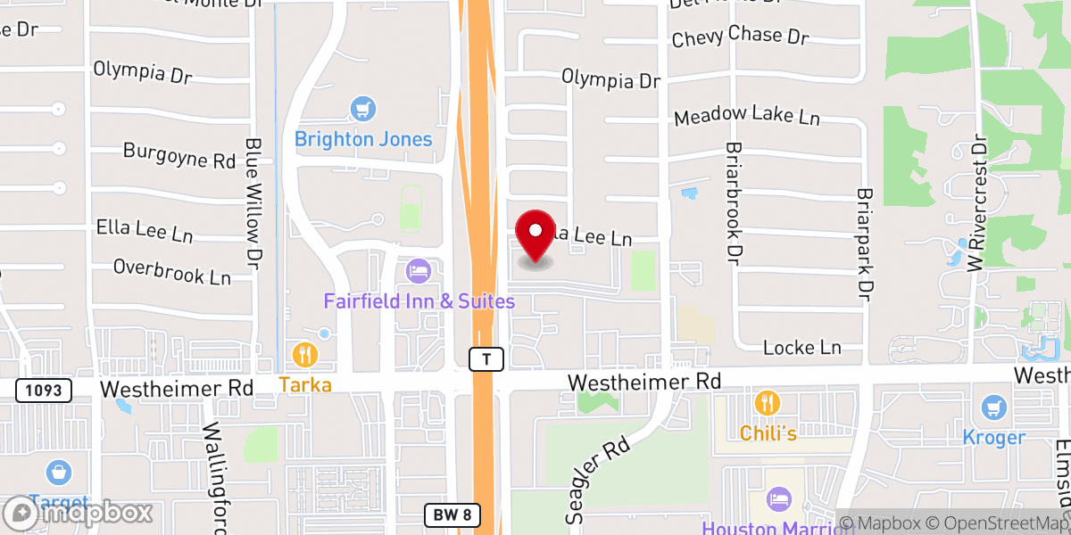 Map showing location of Grace Presbyterian Church