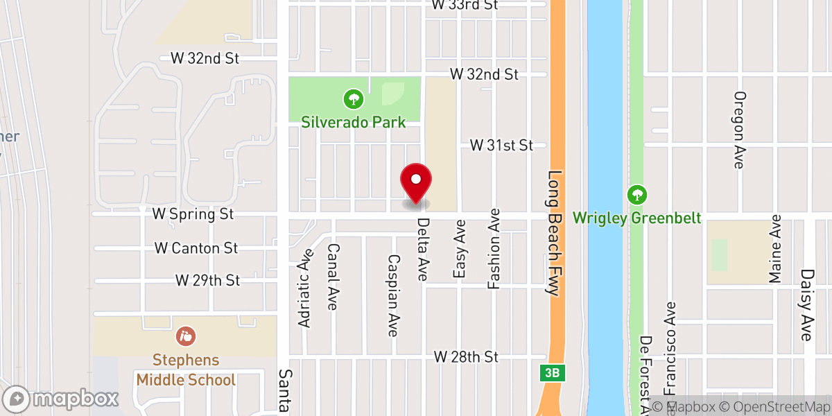 Map showing location of From The Heart Church Ministries of Los Angeles