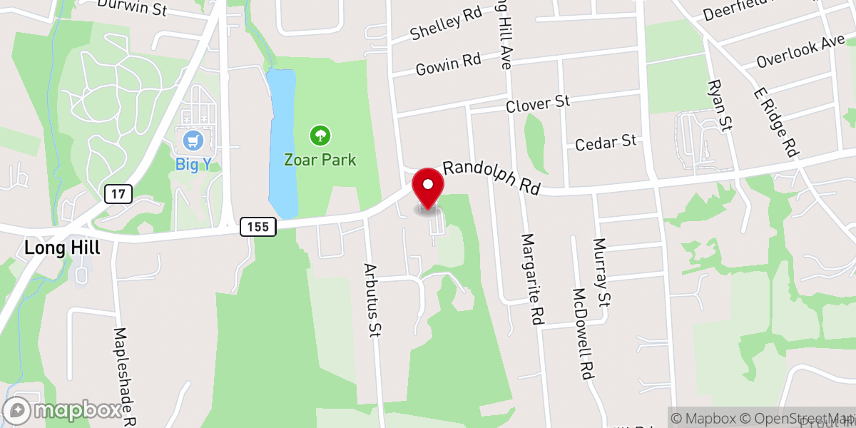 Map showing location of Grace Covenant Church