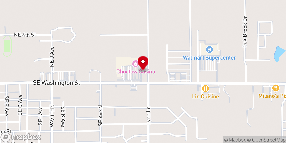 Map showing location of Destiny Outreach Church