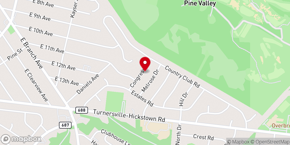 Map showing location of Mom's En-lighten