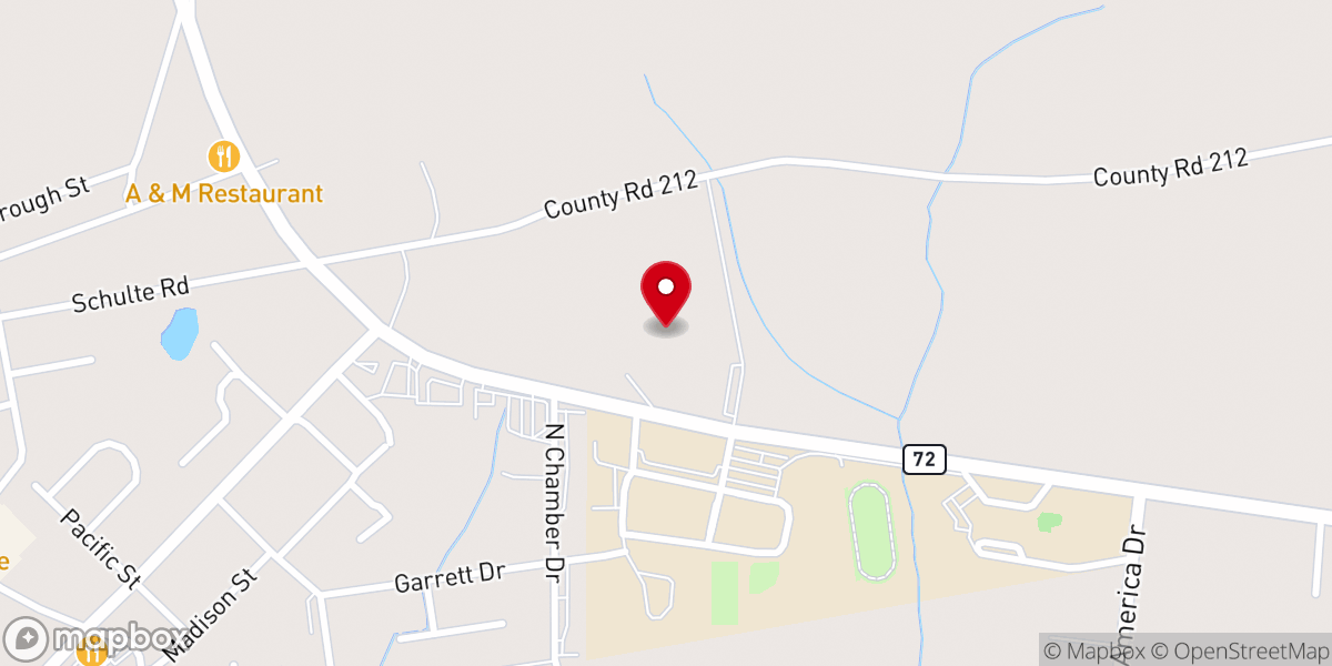 Map showing location of Faith Foundation Children's Home