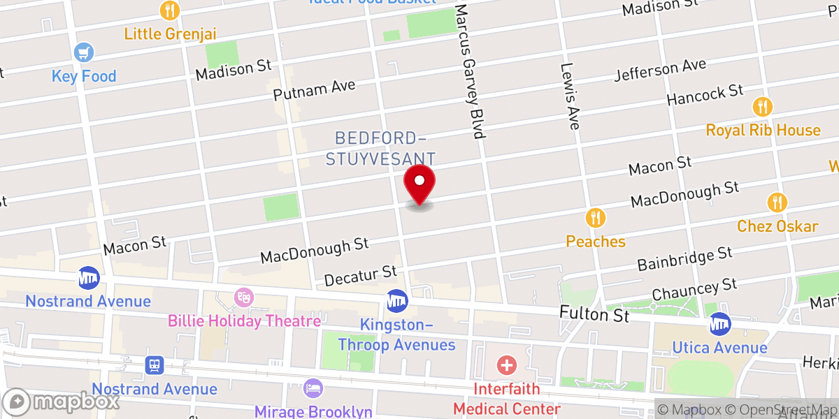 Map showing location of Missionaries of Charity