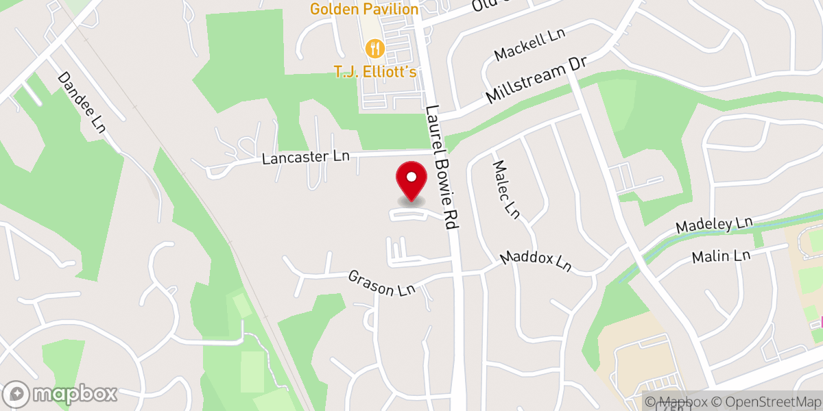 Map showing location of Trinity Lutheran Church