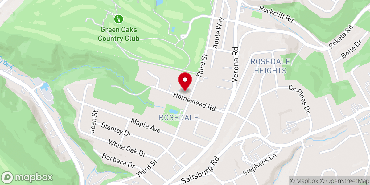 Map showing location of All Saints Church