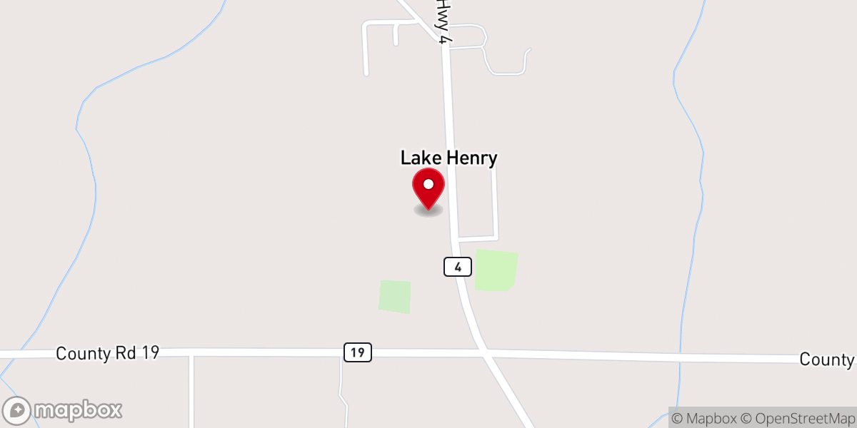Map showing location of St. Margaret's Catholic Church