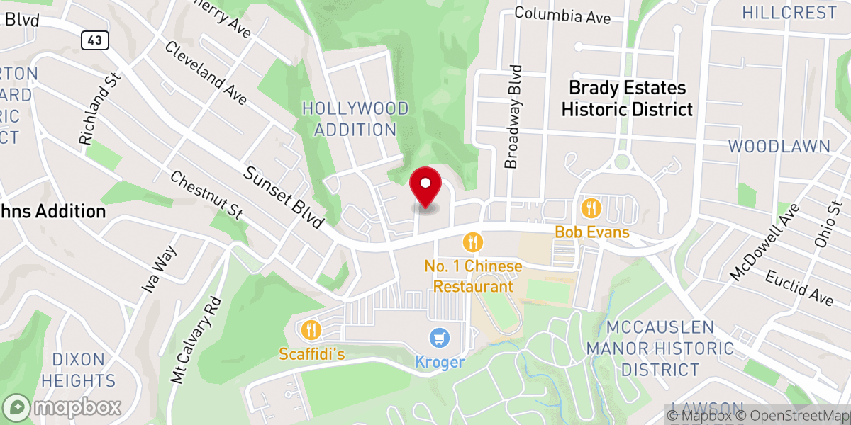 Map showing location of Church Ministry of Salvation